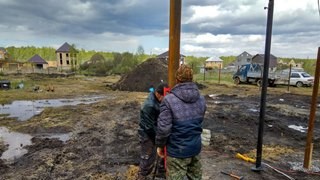 Заказать монтаж винтовых свай в Усть-Лабинск - цена под ключ с доставкой от 1839 шт